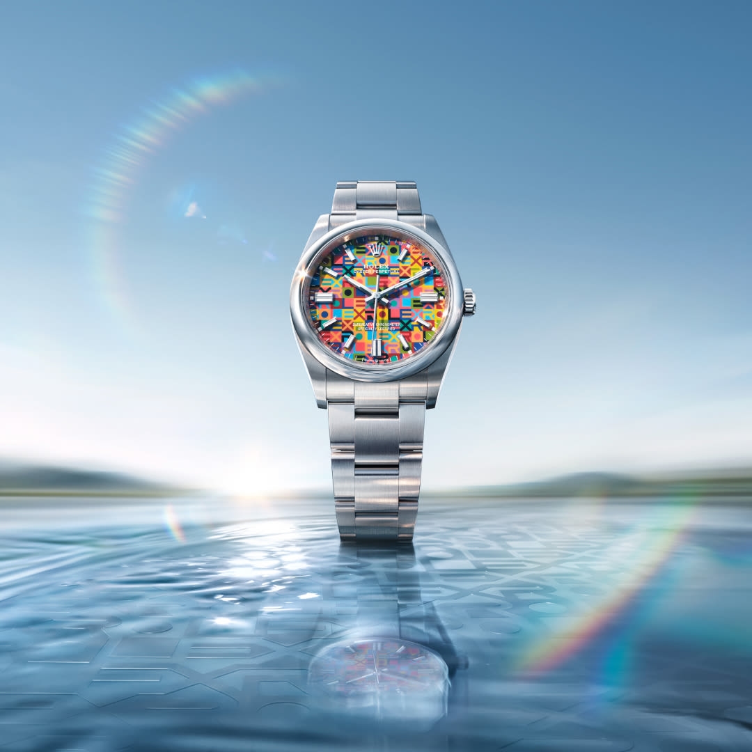 Rolex Oyster Perpetual 36 standing watch