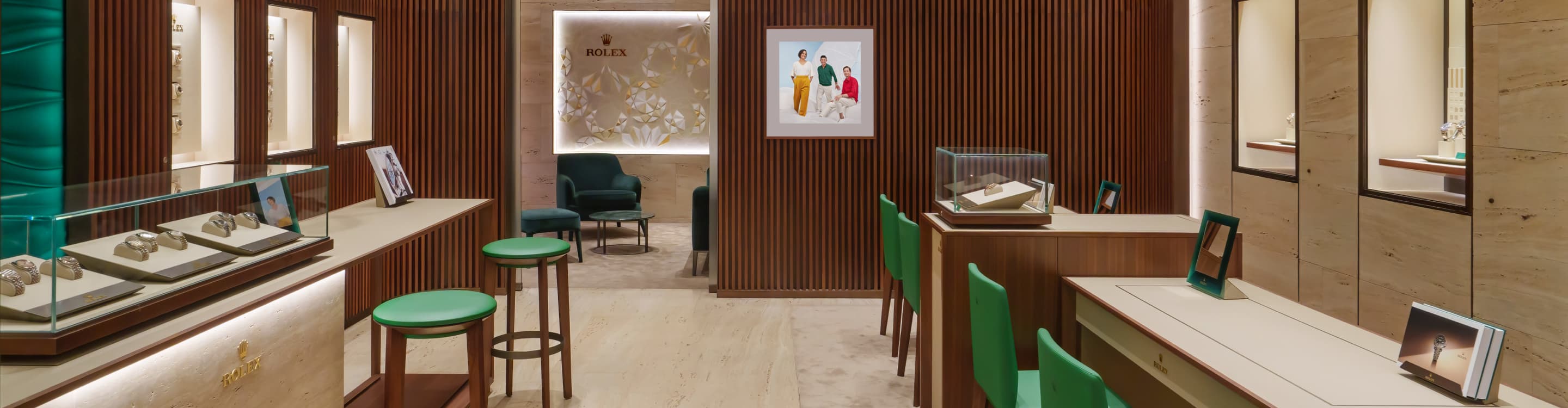 Infinity Timeless Rolex boutique interior