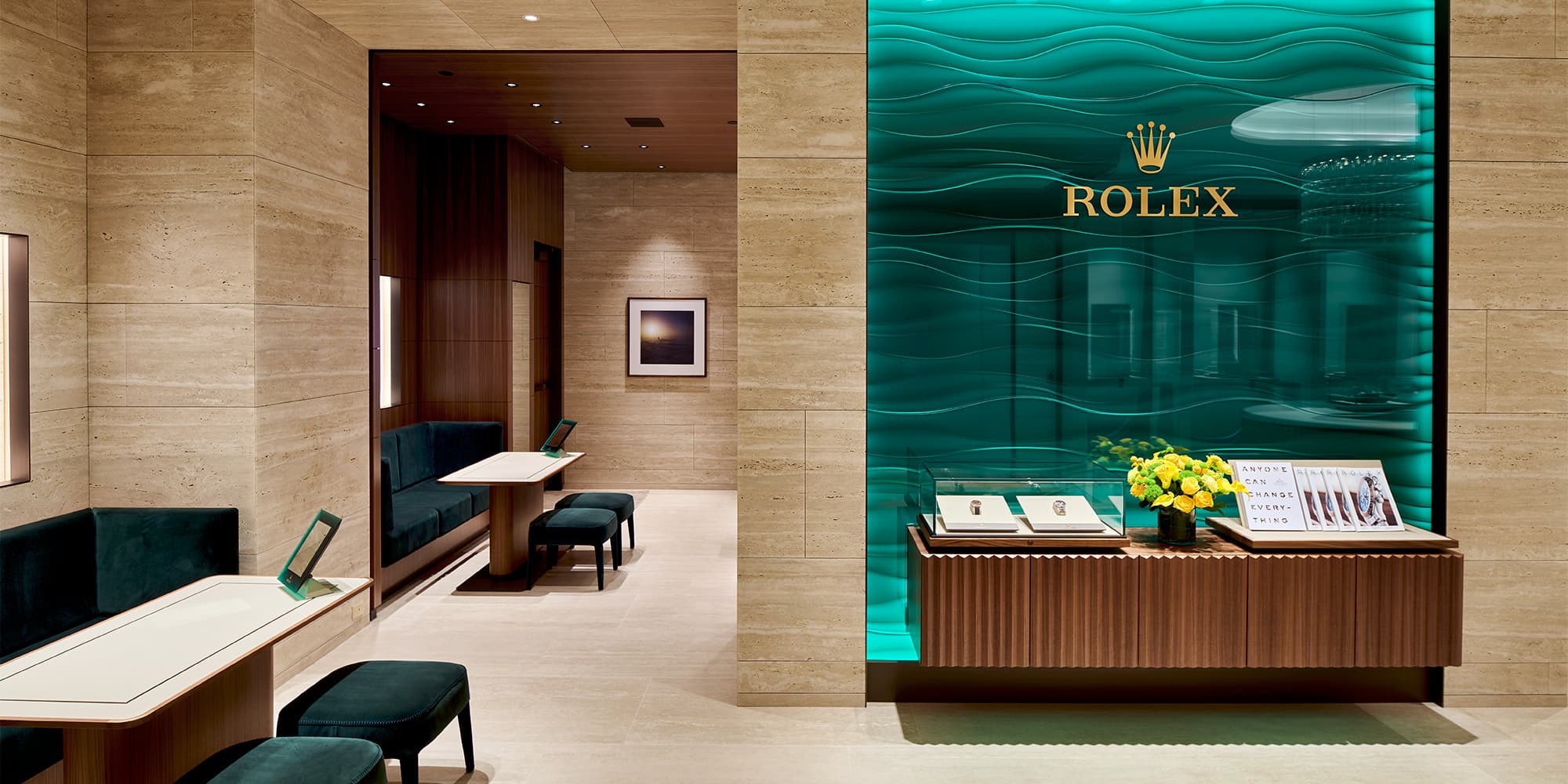 Rolex boutique interior