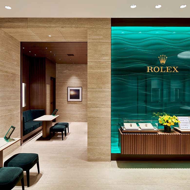 Rolex boutique interior
