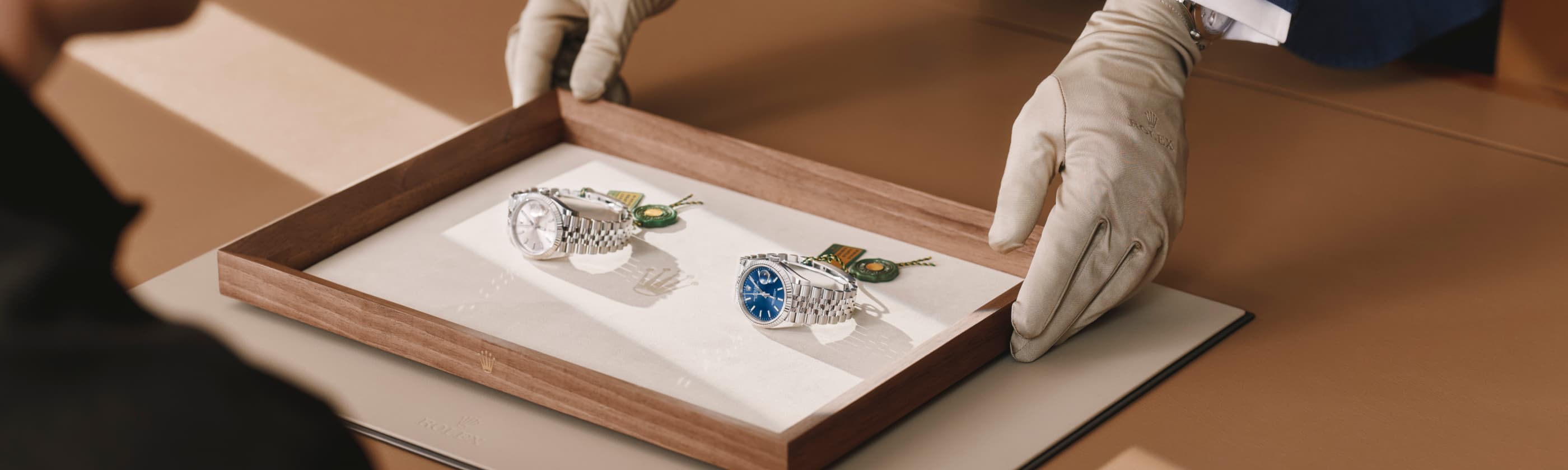 Rolex consultation tray