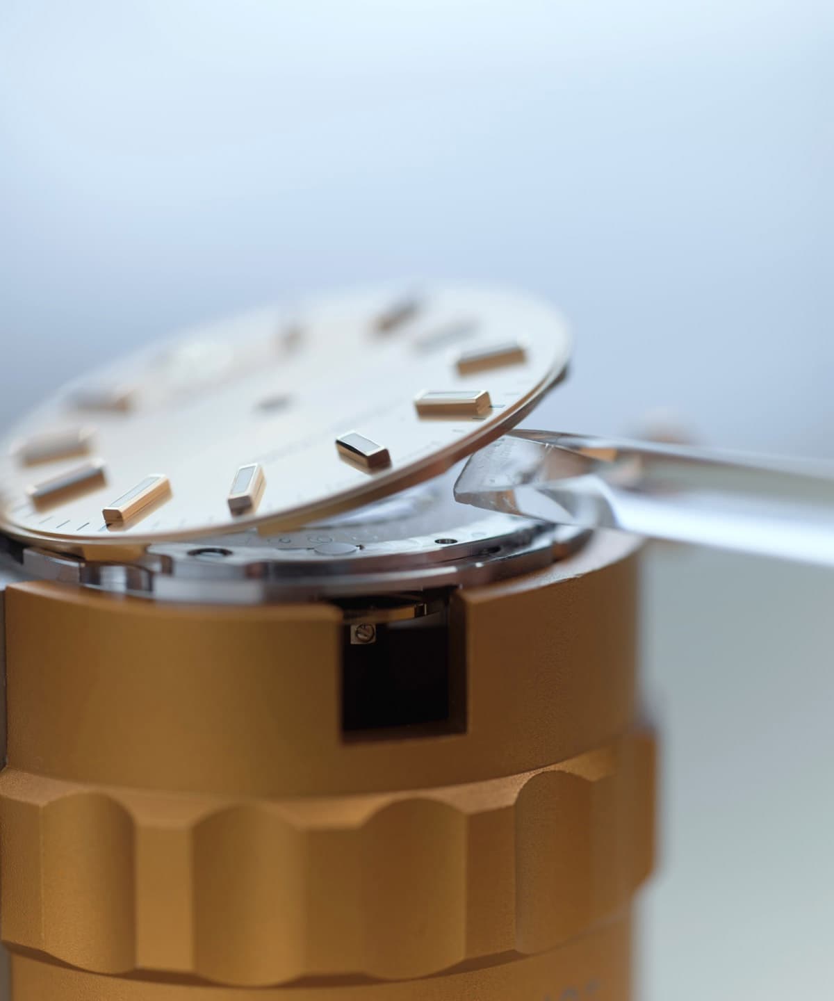 Rolex watch dial separation, servicing procedures