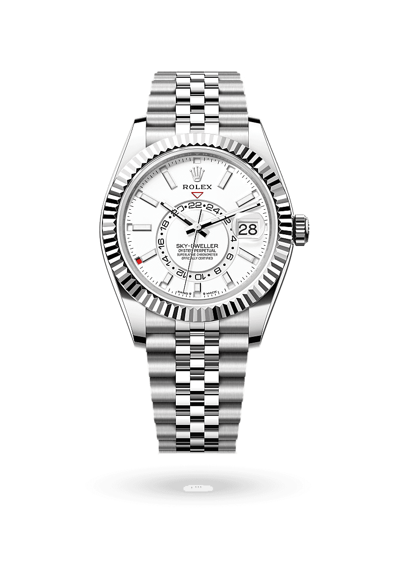 Rolex Sky-Dweller - Oyster, 42 mm, Oystersteel and white gold