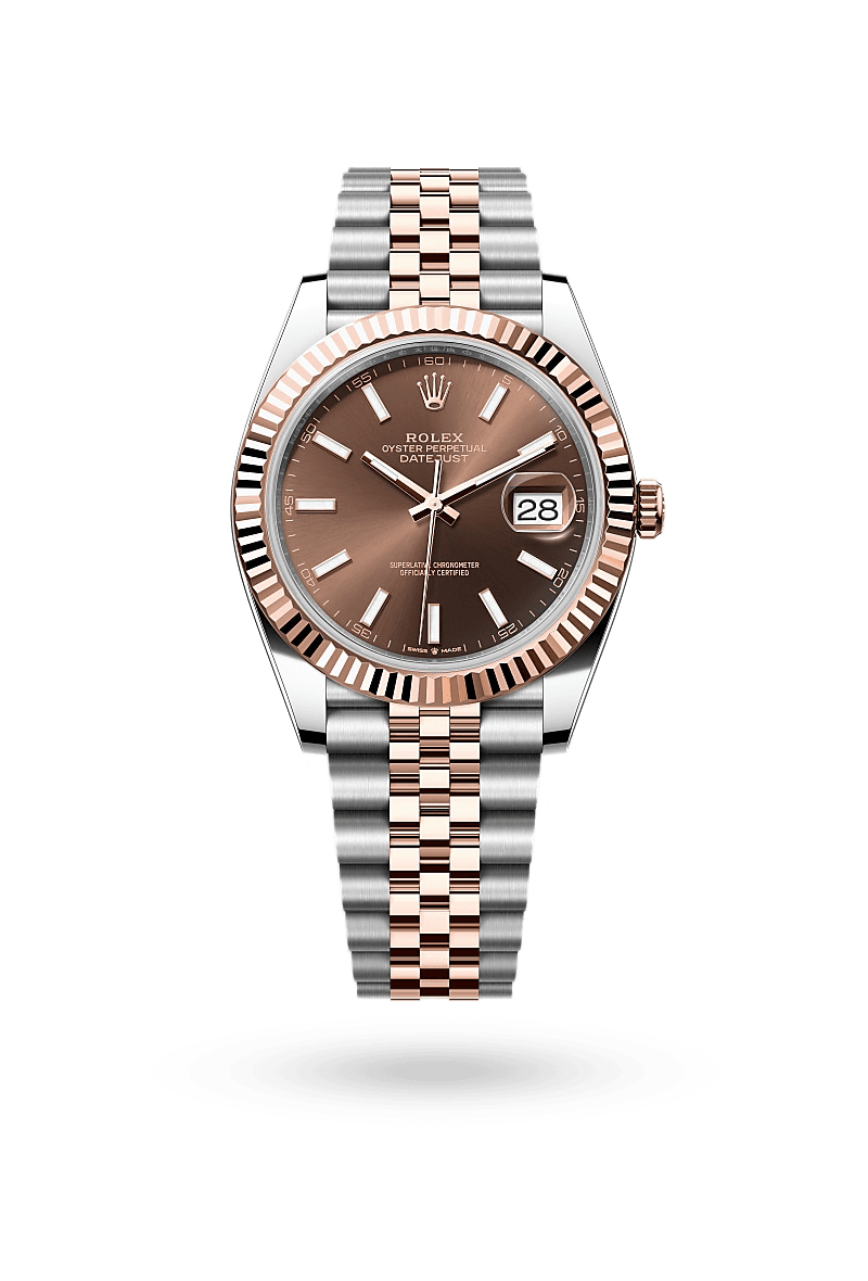 Rolex Datejust 41 - Oyster, 41 mm, Oystersteel and Everose gold