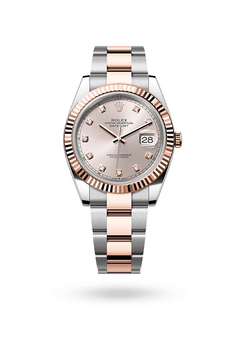 Rolex Datejust 41 - Oyster, 41 mm, Oystersteel and Everose gold