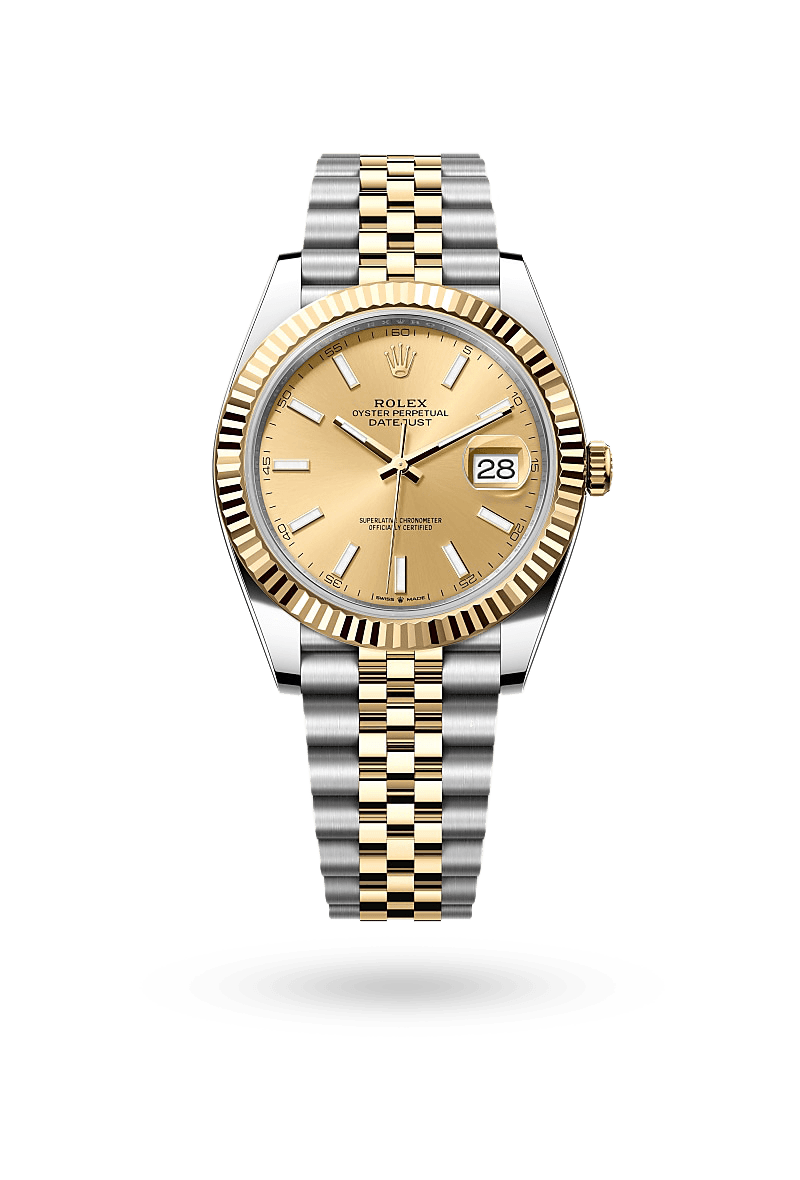 Rolex Datejust 41 - Oyster, 41 mm, Oystersteel and yellow gold