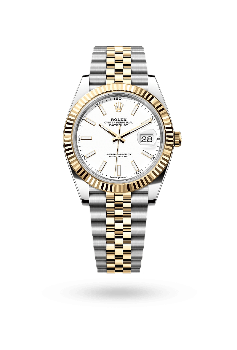Rolex Datejust 41 - Oyster, 41 mm, Oystersteel and yellow gold